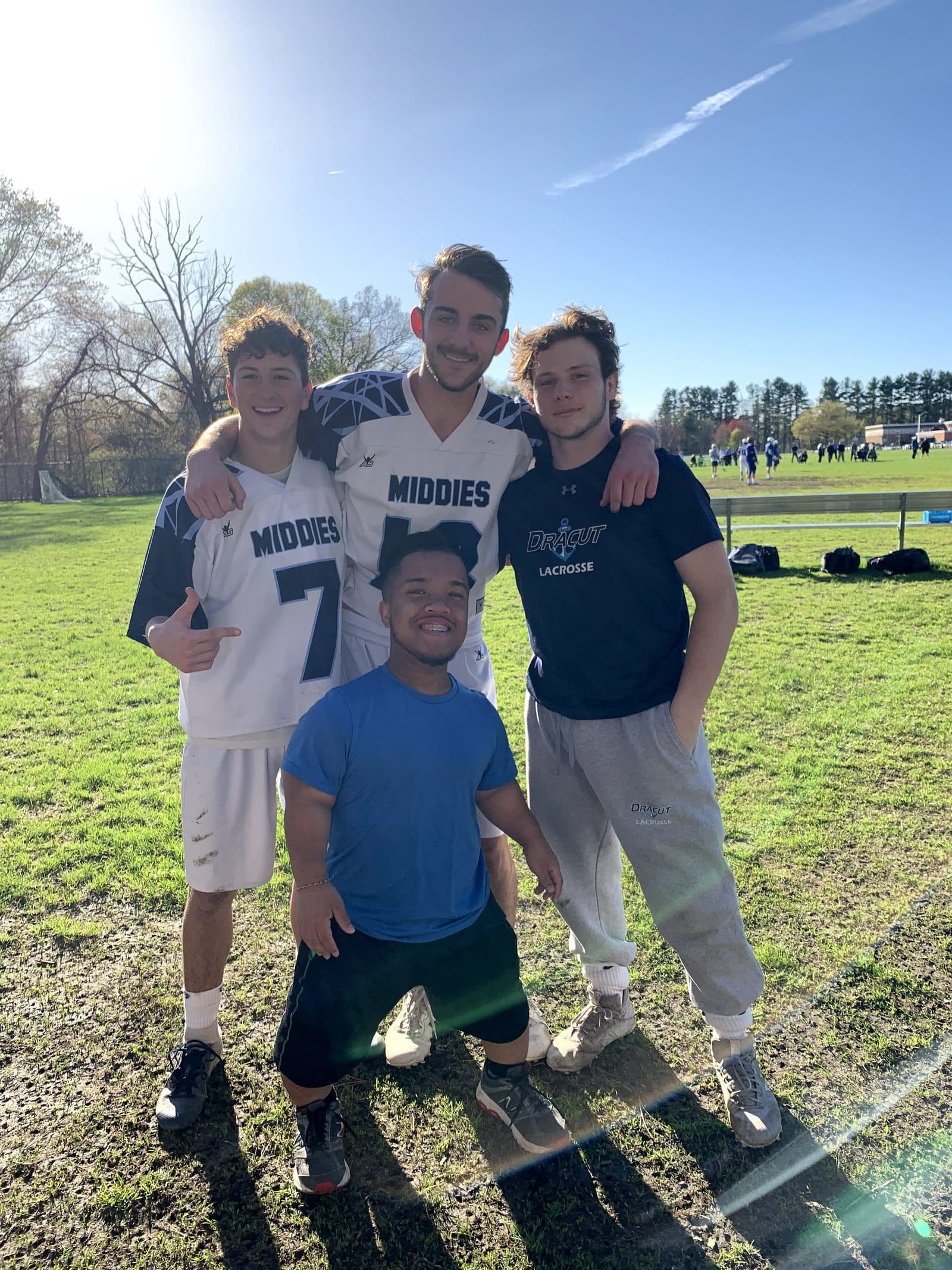 Dracut Middies athletes