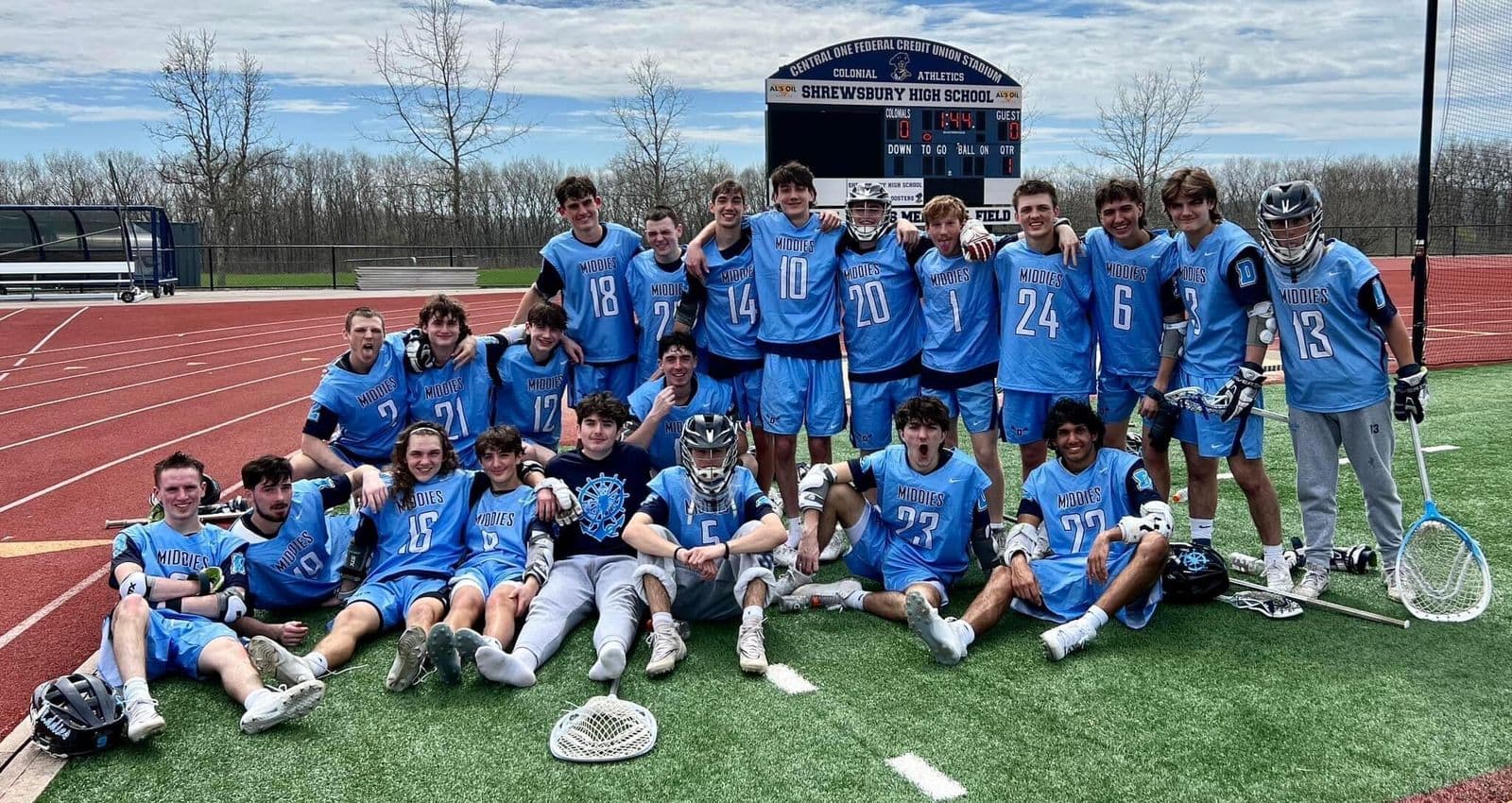 Dracut Middies team photo